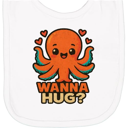 inktastic Funny Octopus Newborn Bib