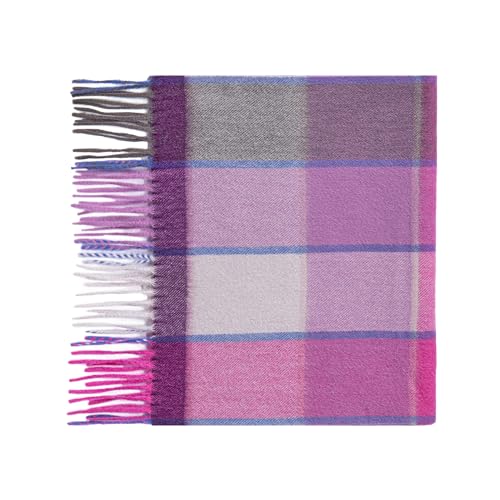 Lona Scott 100% Cashmere Scarf, Orchid 0952