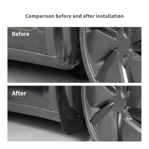 Garde-boue arrière Tesla Model Y 2025 Juniper anti-impact - 3