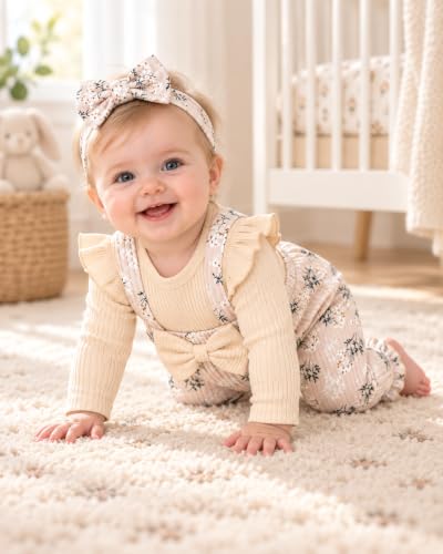 Renotemy Baby Girl Clothes Winter Newborn Girls Outfits Preemie-18Monthes - Image 2