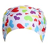  Butterme Se?oras Chicas Plisado Tela de Pa?o Suave Sombrero de Nataci¨®n/Cap/Turbante Gorro de Ba?o Hermoso Sombrero para Rastas Pelo Largo Verano/Mar/Piscina Juego de Diversi¨®n