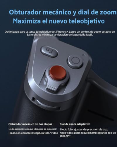 Empuñadura magnética para iPhone 17 Pro que soluciona la falta de batería y luz en tus vídeos 7