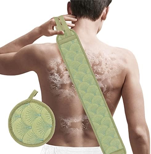 Back Scrubber for Shower Exfoliator Bath Sponge for Women Men Shower Puff Bath Loofah to Deep Clean Relax Your Body Bathing Accessory Back Scrubber for Shower Exfoliator Bath Sponge for Women Men Shower Puff Bath Loofah to Deep Clean Relax Your Body Bathing Accessory