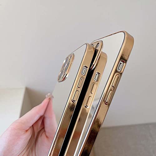 Coque antichoc iPhone 8 Plus avec miroir acrylique galvanisé