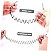 FOYTOKI 10pcs Invisible Sports Fashion Hair Band Metal Hair Hoop Headband Clips Set for Girls