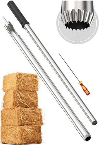 Why do farmers fork the hey
