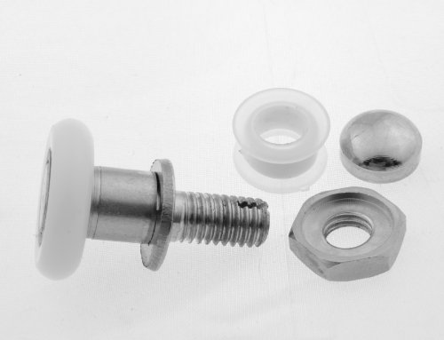 Roulettes de douche 25mm K048 pour réparer le grincement et blocage des portes - 4