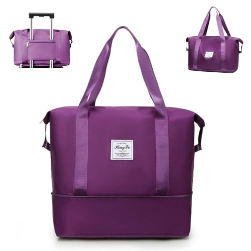 Crazy Bean Bolsa De Viaje Plegable Bolsa Deporte Con Compartimentos Hombre Mujer Bolsa De Mano Impermeable Nailon Bolsa De Fin Sobre Maleta Cabin Crazy Bean Bolsa De Viaje Plegable Bolsa Deporte Con Compartimentos Hombre Mujer Bolsa De Mano Impermeable Nailon Bolsa De Fin Sobre Maleta Cabin