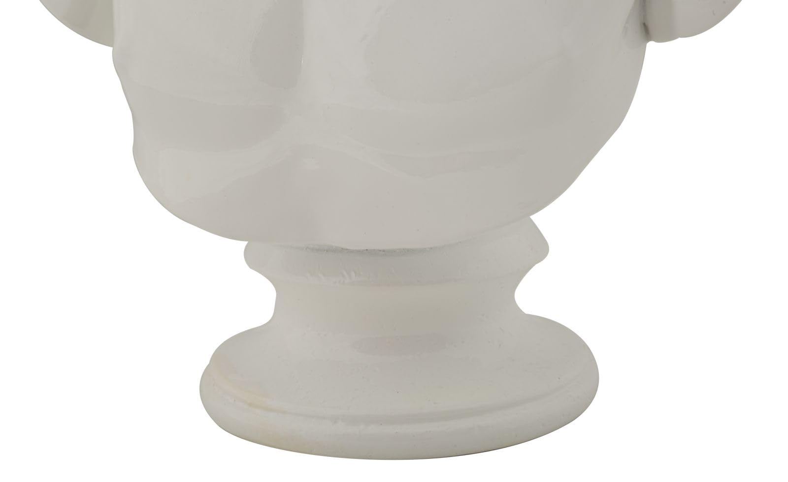 Mauro Ferretti Scultura Centurione Elegante in Polyresin Bianco 25x18,2x12,8 cm