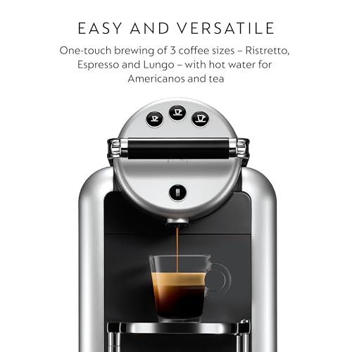Image of Nespresso Professional Machine Starter Bundle for Businesses, Zenius Professional Coffee Machine and Milk Frother
