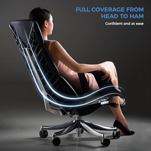 Luxury leather executive chair