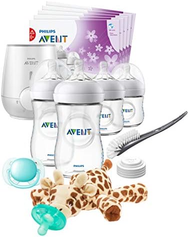 Philips Avent Natural Baby Bottle Essentials Gift Set, SCD208/01
