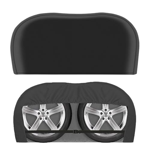 Reifenschutz Für Anhänger - 2 Stück Universelle Reifenschoner Für LKW,wasserdichte 66-76 cm Radschützer Für Sonne Regen Reisen Straße Outdoor Boot LKW