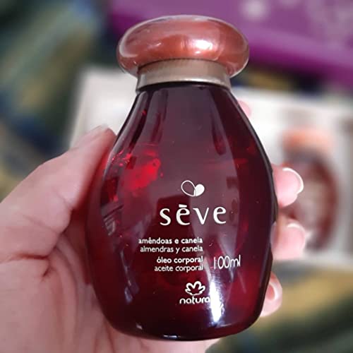 Óleo Amêndoas e Canela Sève Desodorante Corporal Natura 100ml