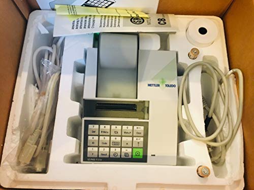 Báscula de laboratorio METTLER TOLEDO LC-P45 con impresora de matriz de puntos miniatura 1
