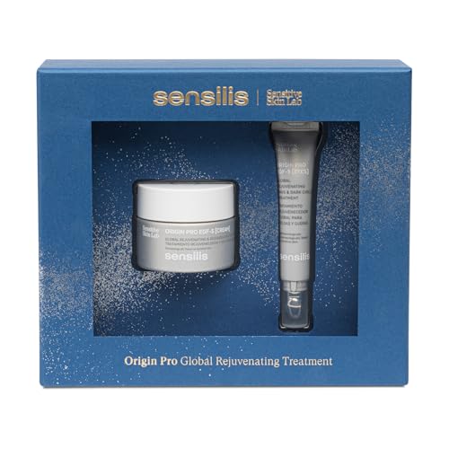 Sensilis - Pack Origin Pro, Incluye Origin Pro Crema Día 50 ml y Contorno de Ojos Origin Pro 15 ml, Tratamiento Rejuvenecedor y Reafirmante, Reduce Bolsas y Ojeras