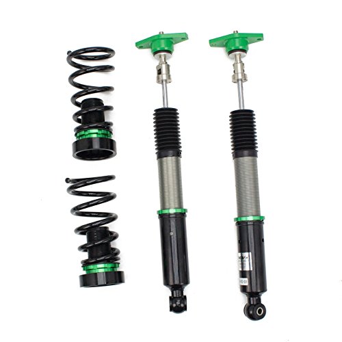 Rev9 R9-Hs2-034 Hyper-Street Ii Coilover Suspension Lowering Kit, Mono-Tube Shock W/ 32 Click Rebound Setting, Full Length Adjustable, Compatible With Mazda 3 (Bl) 2010-13 #TOP3
