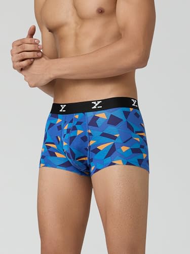 Image of XYXX Cloudsoft Micromodal Shuffle Trunks for Men, Pack of 2