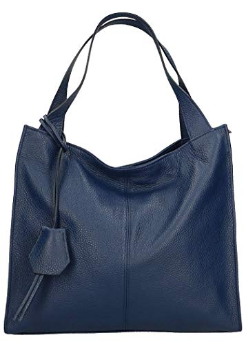 Superflybags shopper Sac porté Épaule Shopper en Cuir Véritable modèle EZRA Made in Italy Cover