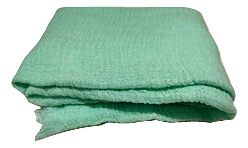 Image of Iba & Isba Women's Plain Crinkled Scarves, Stoles, Hijab (76 x 36 inch)