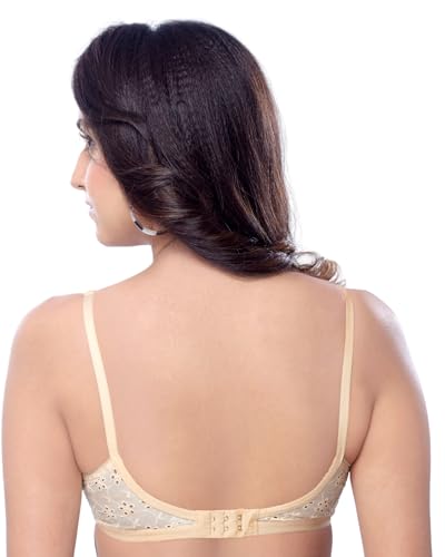 Image of Brida Italia Women's Cotton Minimizer Saree Bra | Full Coverage | Non-Padded, Wire-Free | Comfortable Daily