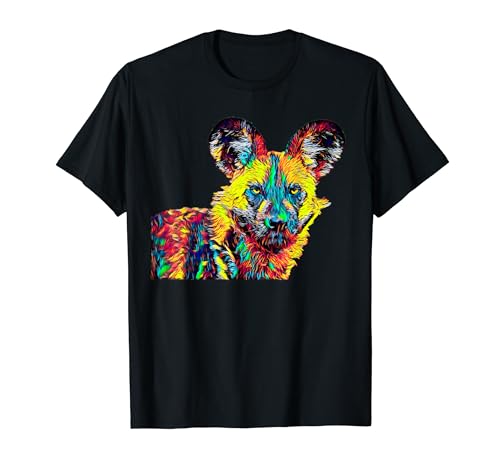 Cool African Wild Dog T-Shirt T-Shirt