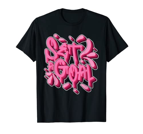 Set a Goal Affirmation Manifestation Inspirational Camiseta