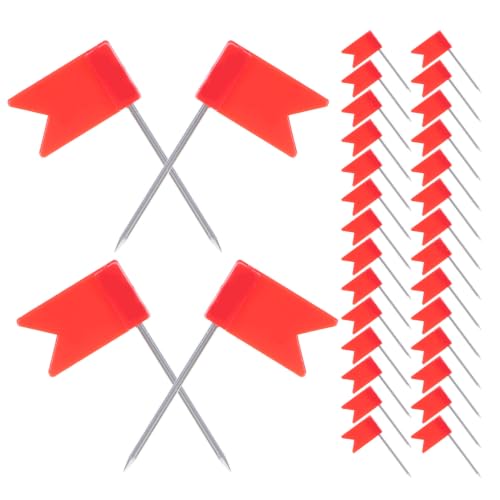 Chinchetas para mapas de oficina Toddmomy de hierro resistente para marcar tableros 2