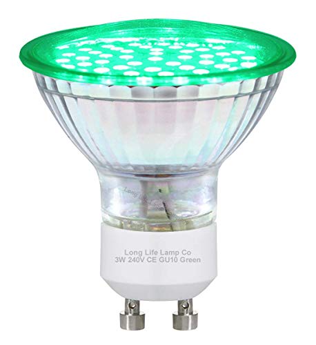 Preisvergleich Produktbild LED-Leuchtmittel, GU10, 3 W, Grün