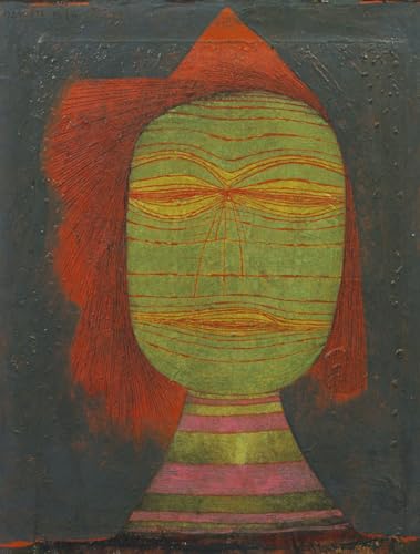 Peinture Paul Klee Masque d'acteur pour décoration salon moderne
