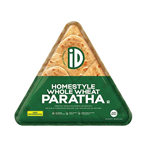 ID Homestyle Whole Wheat Paratha, 325 gm