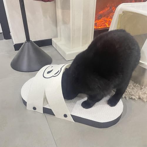 Griffoir pour chat en forme de pantoufle solide pour petits et grands chatons - 3