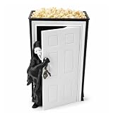 Denash Geister-Popcorn-Behälter, Gruselige Snack-Box, Halloween-, Snack-Eimer, Einzigartige Popcorn-Box Im Geister-Tür-Design für Partygeschenke, Filmabende