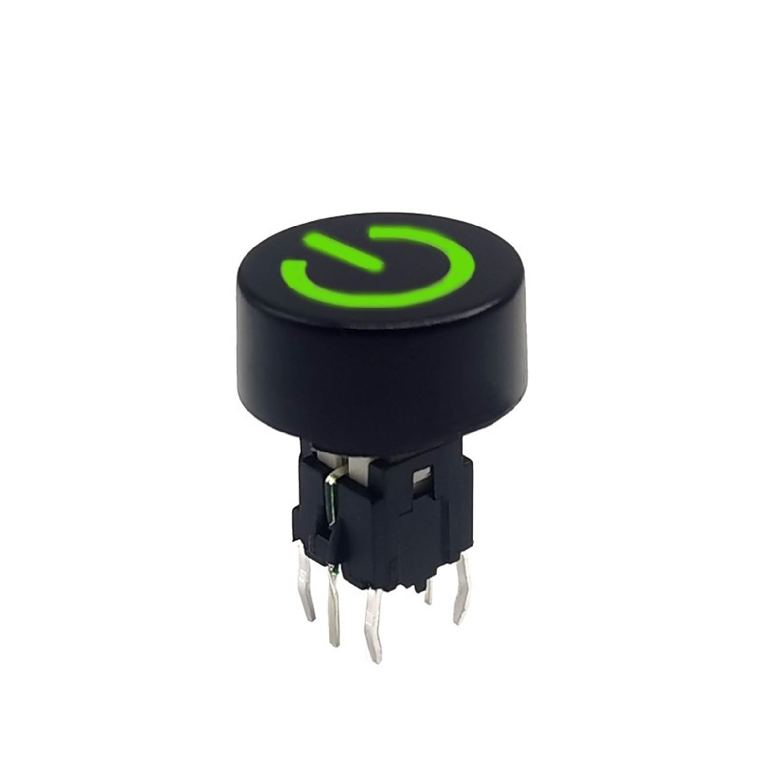 Interruptor táctil de luz grabado a láser con acabado premium de 15 mm para paneles