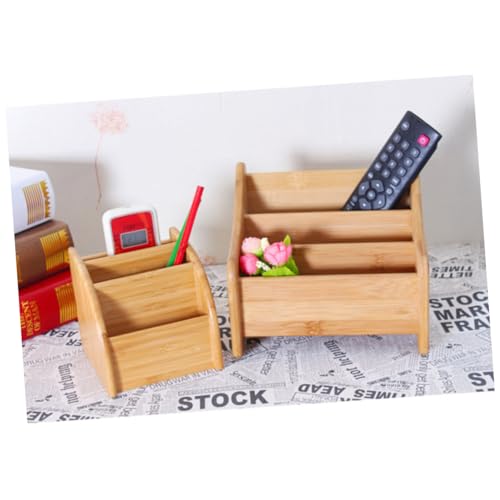 Boîte de rangement de bureau à 3 compartiments pour le télétravail - 7