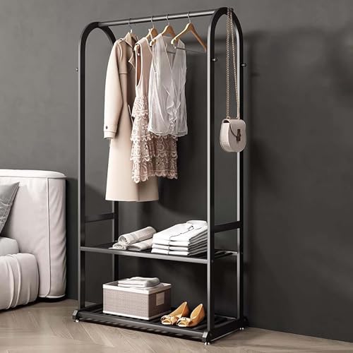 Porte-vêtements en métal robuste et durable pour présentation