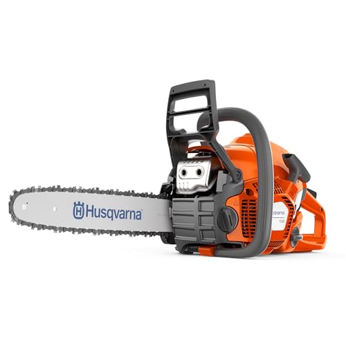Husqvarna Husqvarna 130 Chainsaw for Home and Garden Use Powerful and Lightweight with 35 cm Bar and X-Torq Motor, 38 cm³, 1.5 kW and Only 4.7 kg Weight