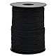 Geflochtenes Polypro-Seil, schwarz, Ø 3 mm, Spule 100 m – Außenseil, Bastelseil, DIY, Schwarz
