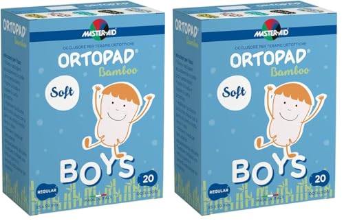 Ortopad Cer Soft Boys Reg 20Pz ideales para ir al colegio con gafas