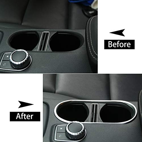 Cubierta Portavasos ABS Cromada para Mercedes Benz miniatura 3