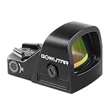 GOWUTAR HHC17C Multiple Reticles Red Dot Sight for RMSc Footprint, 3 MOA Dot 46 MOA Circle, Everyday...