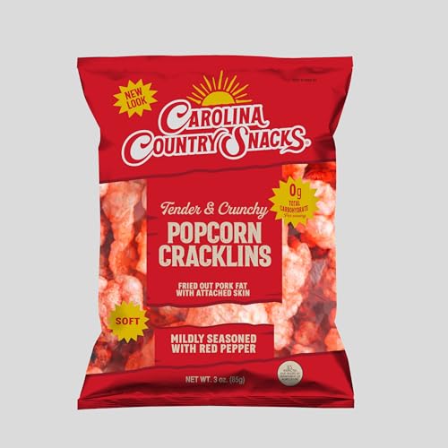 Popcorn Cracklins Red Pepper 24 bags (3oz)