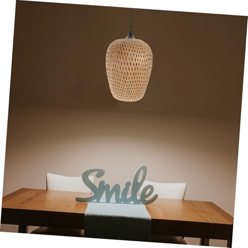 Éclairage décoratif élégant plafonnier en rotin rustique pour hôtel - 5