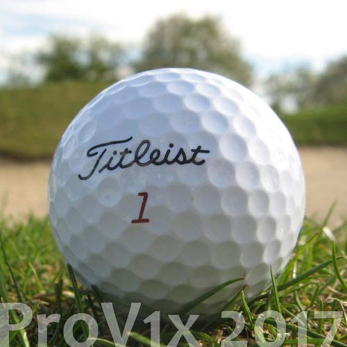 100 TITLEIST PRO V1X Modell 2017 LAKEBALLS/GOLFBÄLLE - QUALITÄT AAAA/AAA