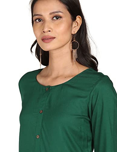 Image of Women's Cotton Regular Kurtas
