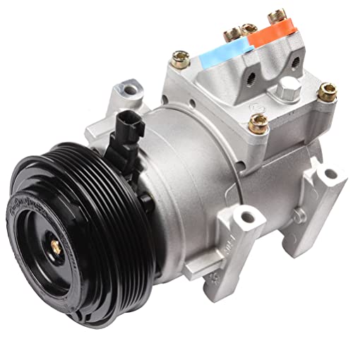 Image of ECCPP AC Compressor with Clutch 2010-2013 for Ford Fiesta 1.6L AC Compressor