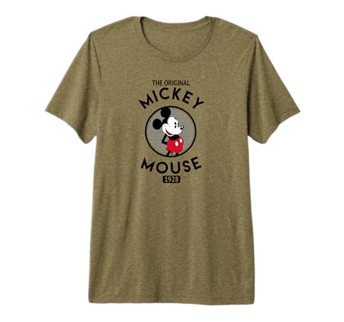 Mickey Mouse t-shirt original col rond vêtement mode rétro été
