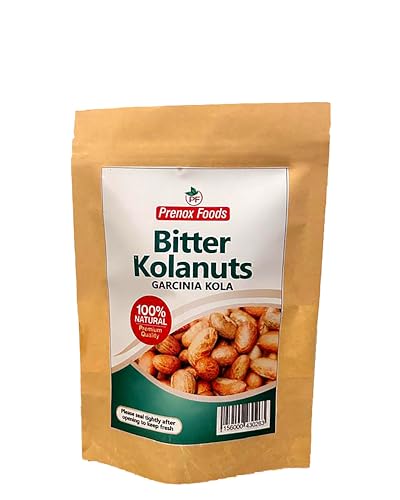 Prenox Foods Bitter Kola Nuts Garcinia Kola Natural Whole Nuts