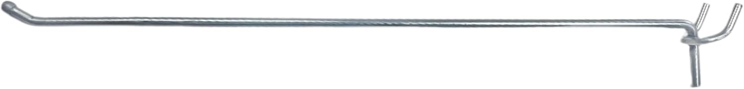 (100 Pack 12 Inch All Metal Mega Peg Kit or Garage Shelf Hanger Pegboard Hooks