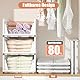 5 Stück Faltbarer Kleiderschrank Organizer Schrank Closet Organizer, Faltbar Lagerkisten Schublade Aufbewahrungsboxen Storage Box für Schlafzimmer, Küche, Bad, Büro (5L)